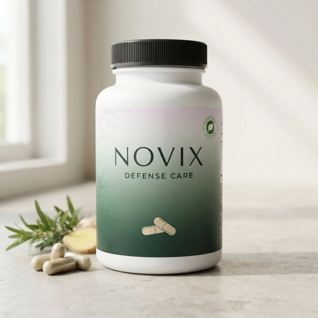 Novix Defense Care lasi ja kapseleita
